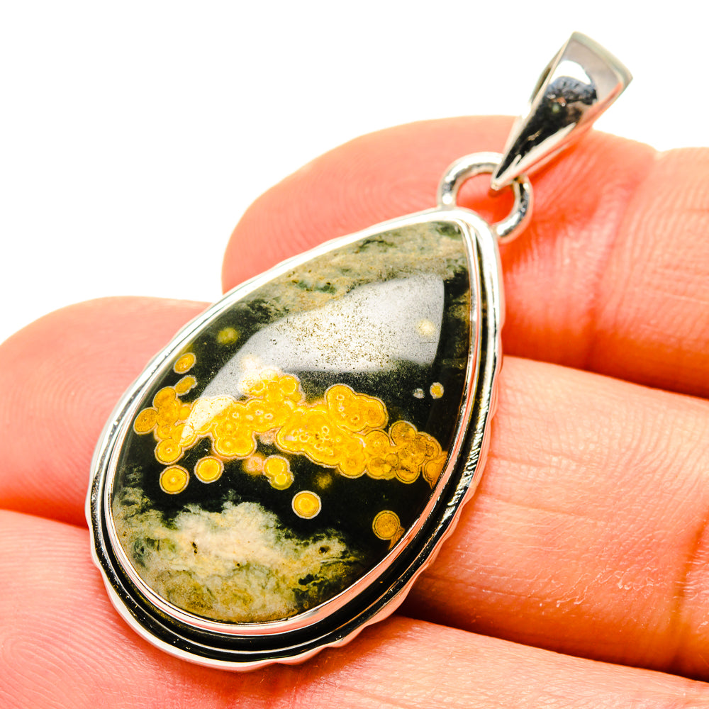 Ocean Jasper Pendants handcrafted by Anasilvercos - PD754751