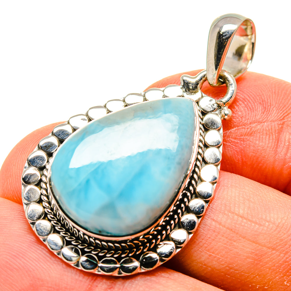 Larimar Pendants handcrafted by Anasilvercos - PD754753