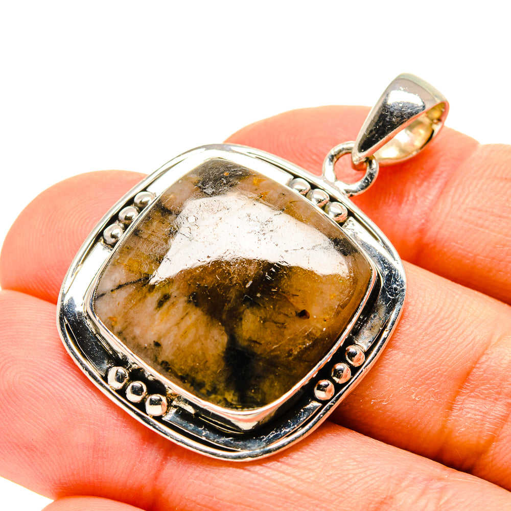 Chiastolite Pendants handcrafted by Anasilvercos - PD754754