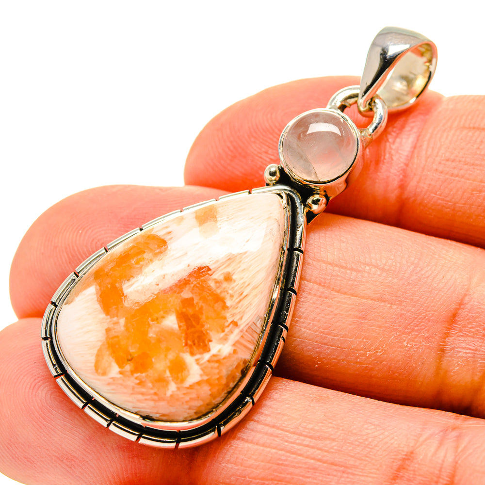 Scolecite Pendants handcrafted by Anasilvercos - PD754768