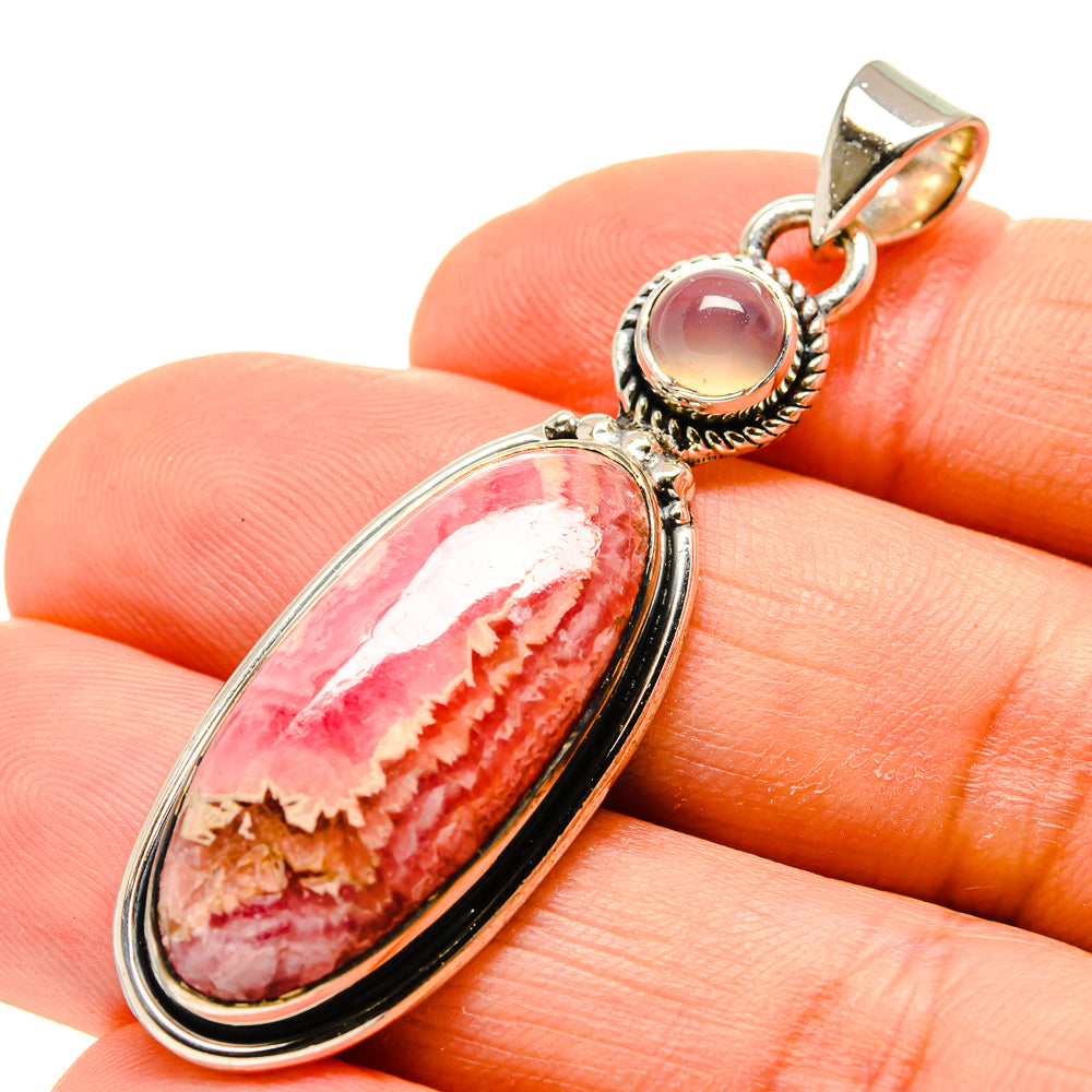 Rhodochrosite Pendants handcrafted by Anasilvercos - PD754775