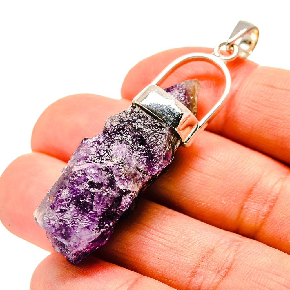 Amethyst Stalactite Pendants handcrafted by Anasilvercos - PD754785