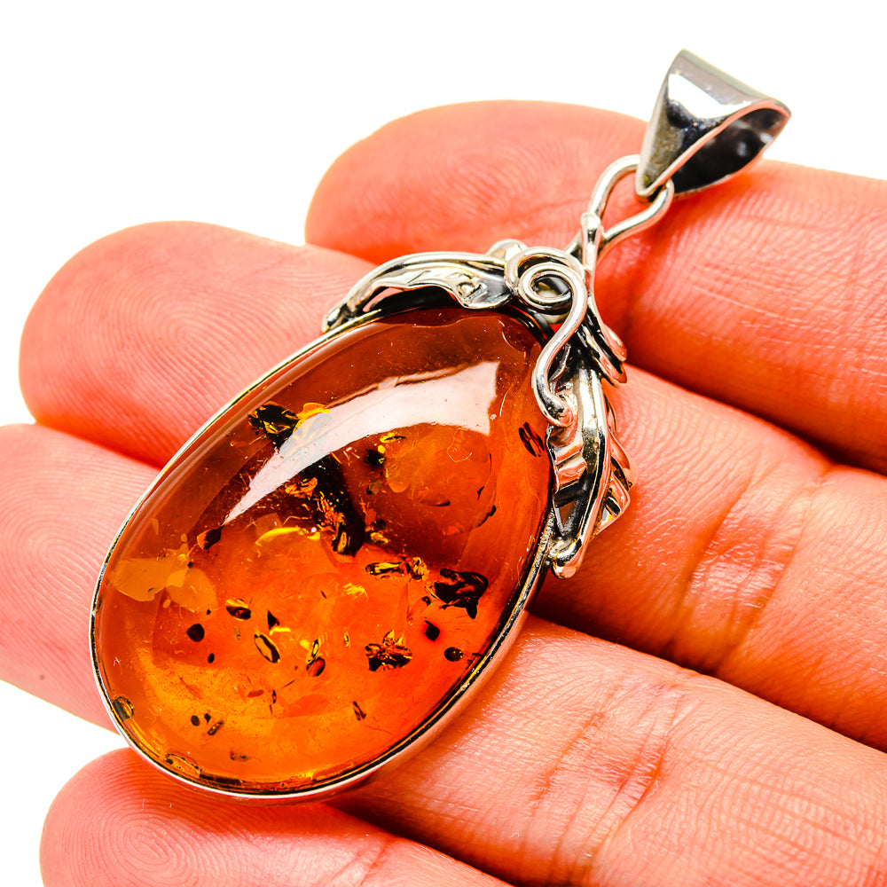 Baltic Amber Pendants handcrafted by Anasilvercos - PD754795