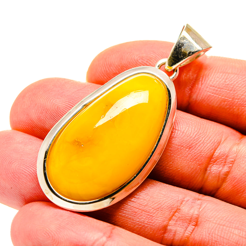 Baltic Amber Pendants handcrafted by Anasilvercos - PD754797