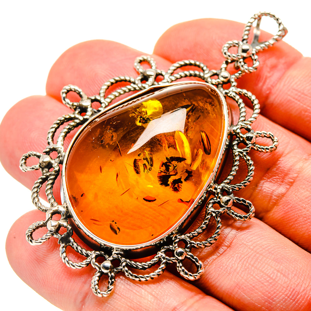 Baltic Amber Pendants handcrafted by Anasilvercos - PD754801