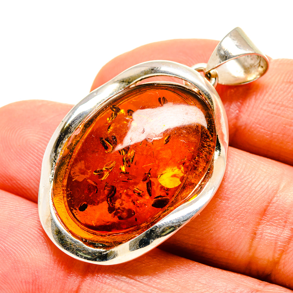 Baltic Amber Pendants handcrafted by Anasilvercos - PD754830