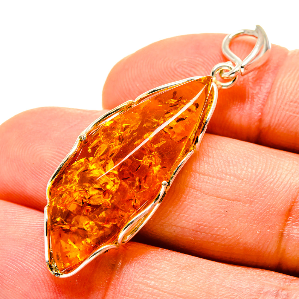 Baltic Amber Pendants handcrafted by Anasilvercos - PD754832
