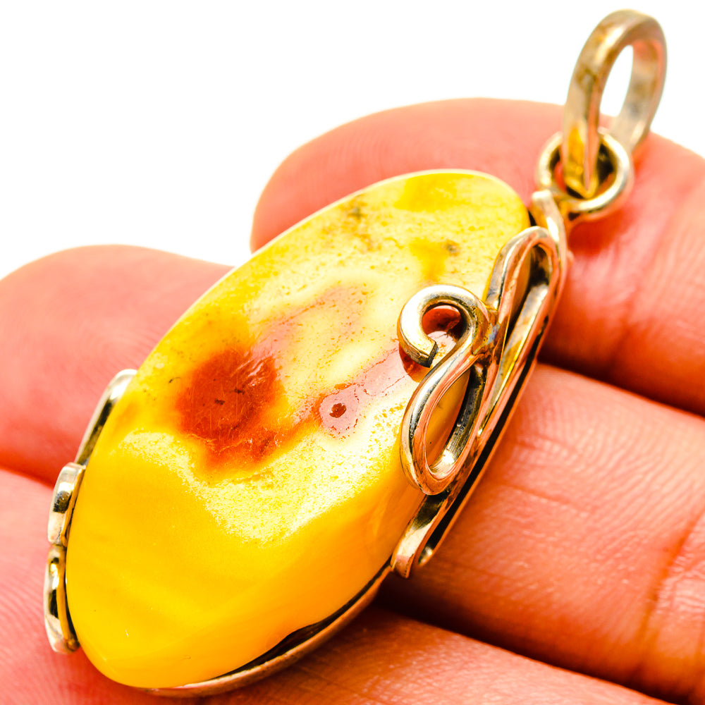 Baltic Amber Pendants handcrafted by Anasilvercos - PD754833
