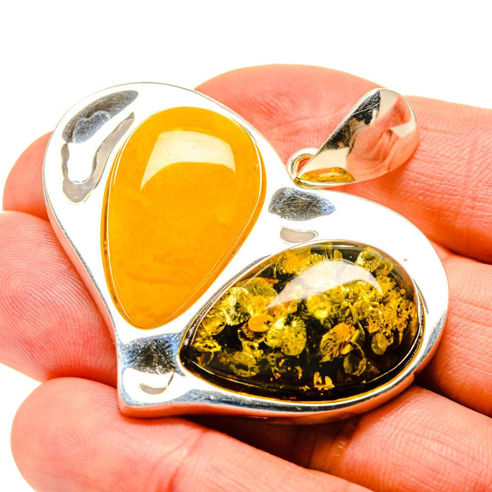 Baltic Amber Pendants handcrafted by Anasilvercos - PD754887