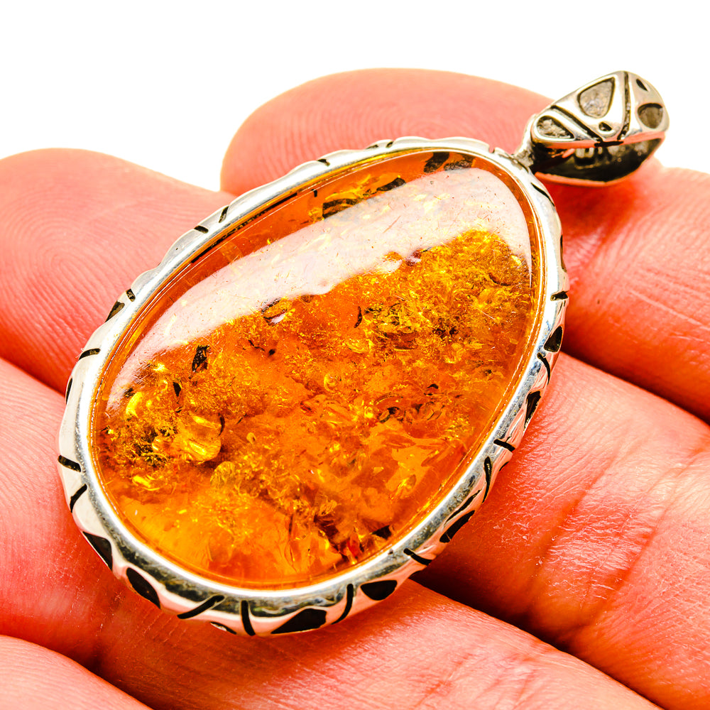 Baltic Amber Pendants handcrafted by Anasilvercos - PD754899