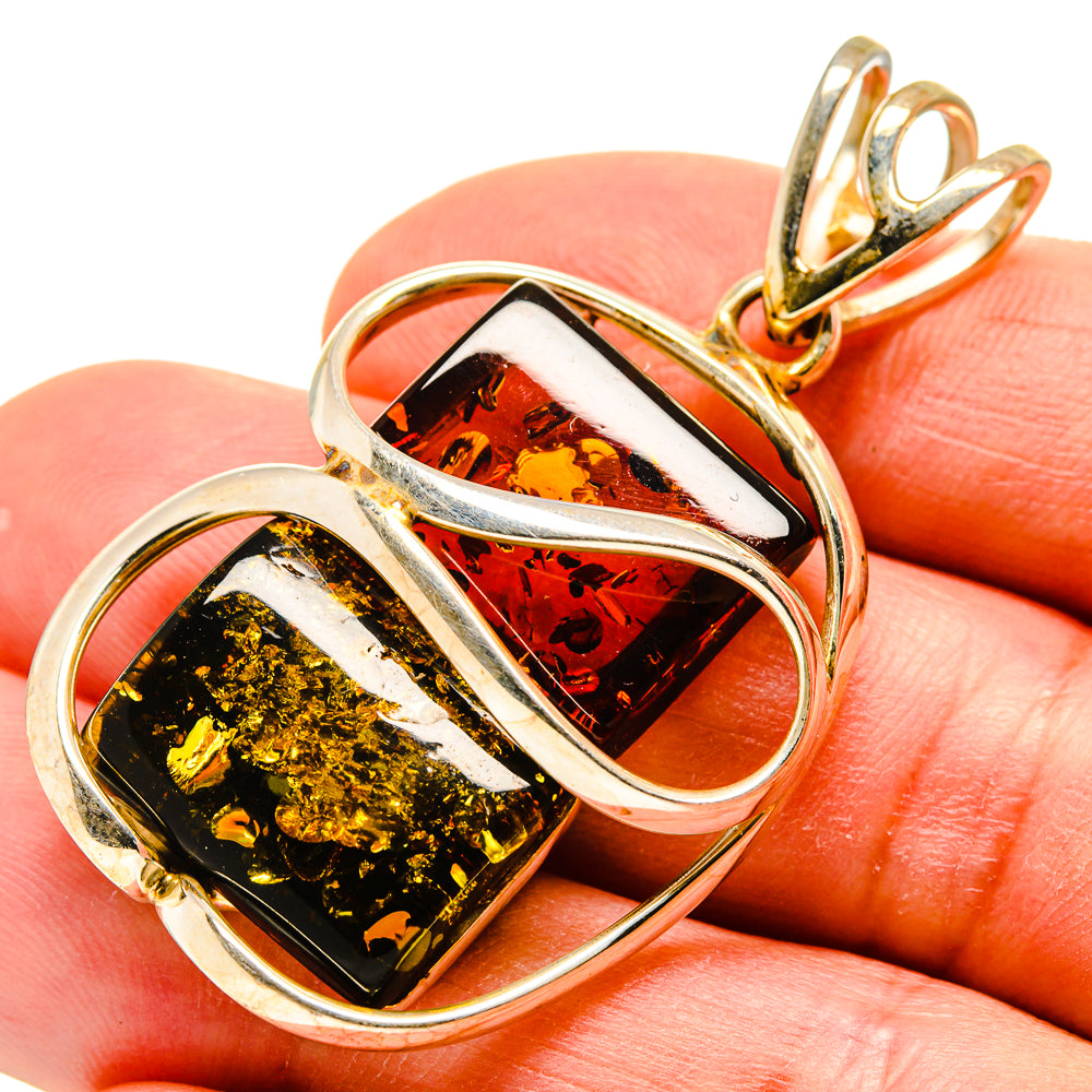 Baltic Amber Pendants handcrafted by Anasilvercos - PD754902