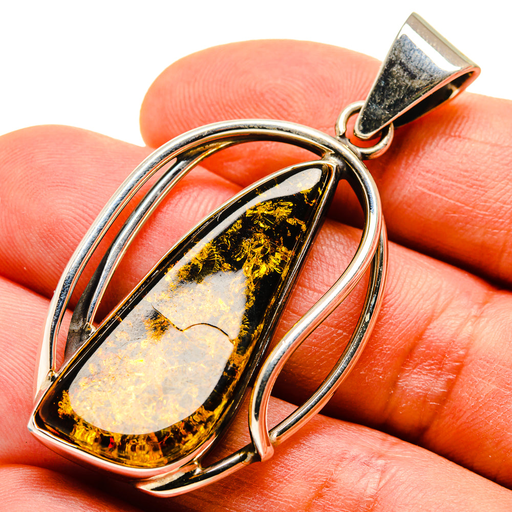 Baltic Amber Pendants handcrafted by Anasilvercos - PD754905