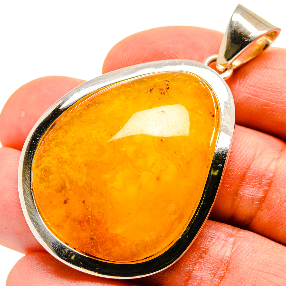Baltic Amber Pendants handcrafted by Anasilvercos - PD754906