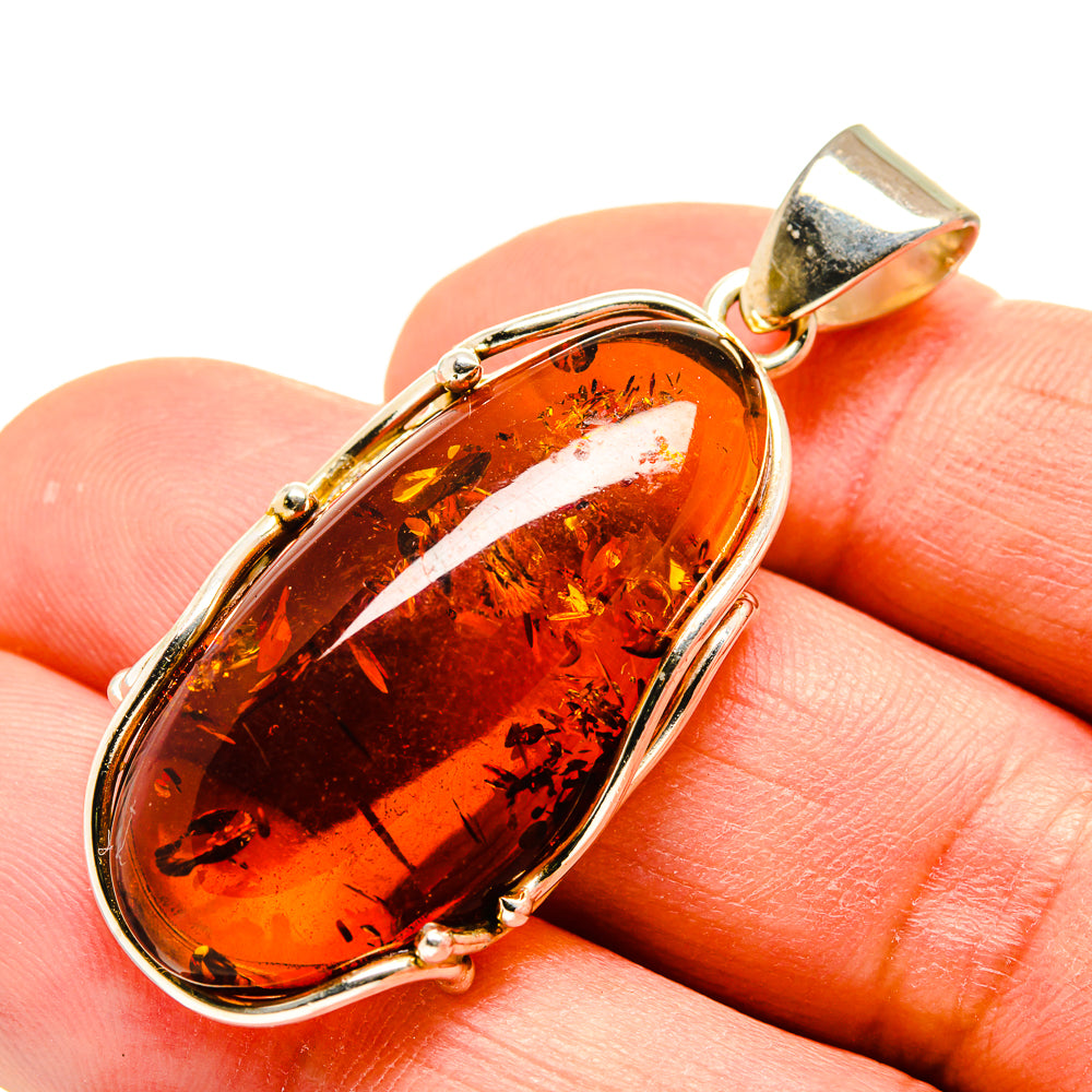 Baltic Amber Pendants handcrafted by Anasilvercos - PD754919