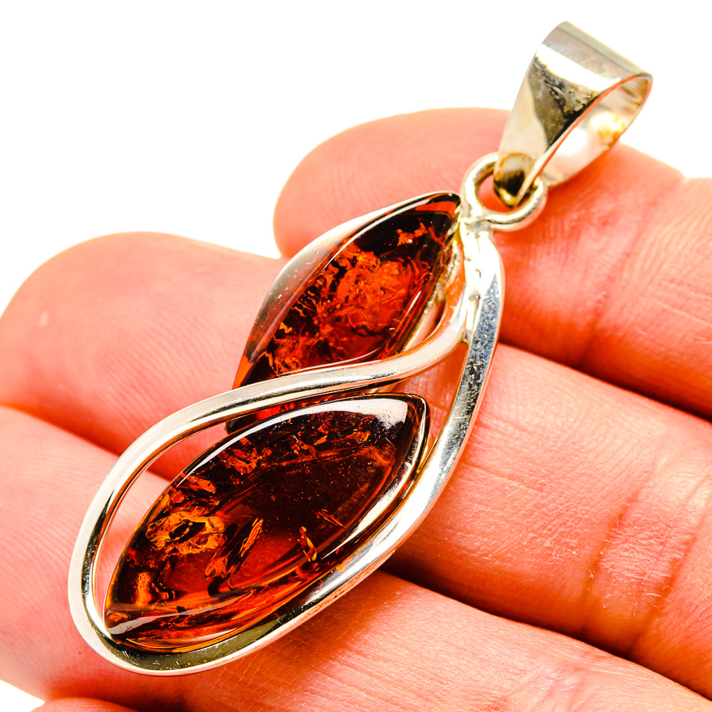 Baltic Amber Pendants handcrafted by Anasilvercos - PD754921