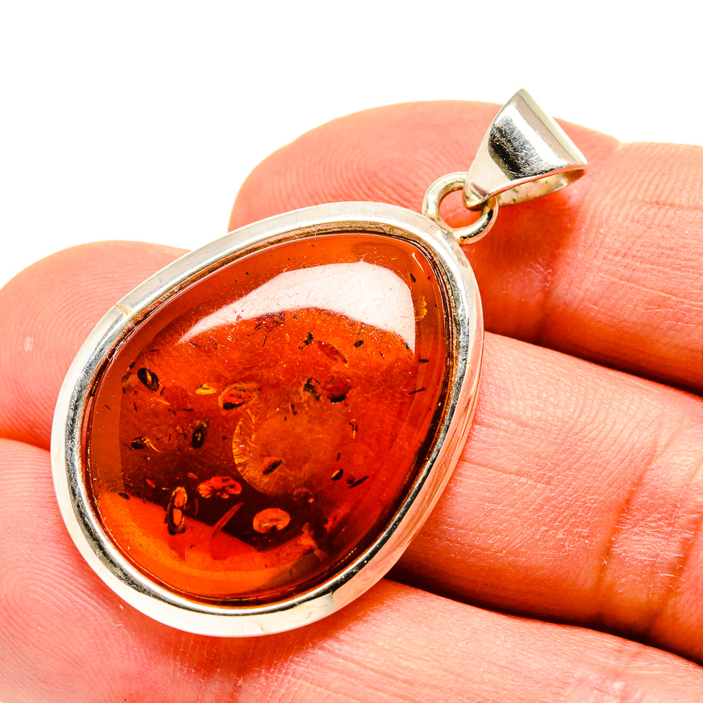 Baltic Amber Pendants handcrafted by Anasilvercos - PD754922