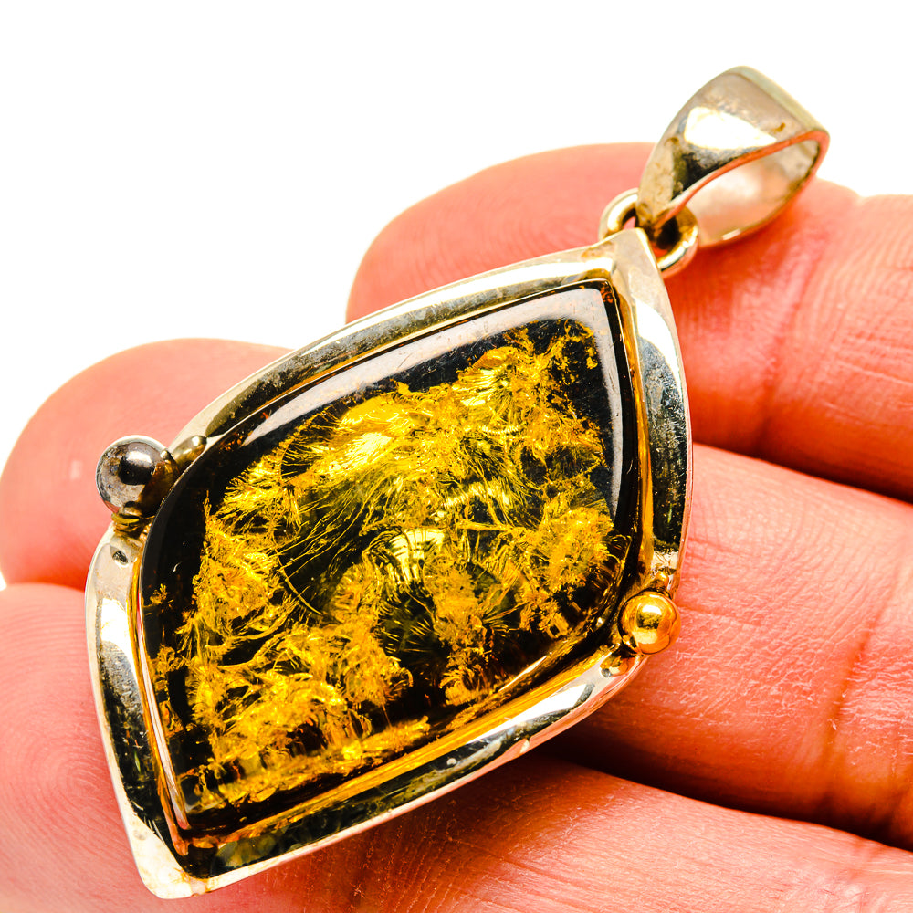 Baltic Amber Pendants handcrafted by Anasilvercos - PD754923