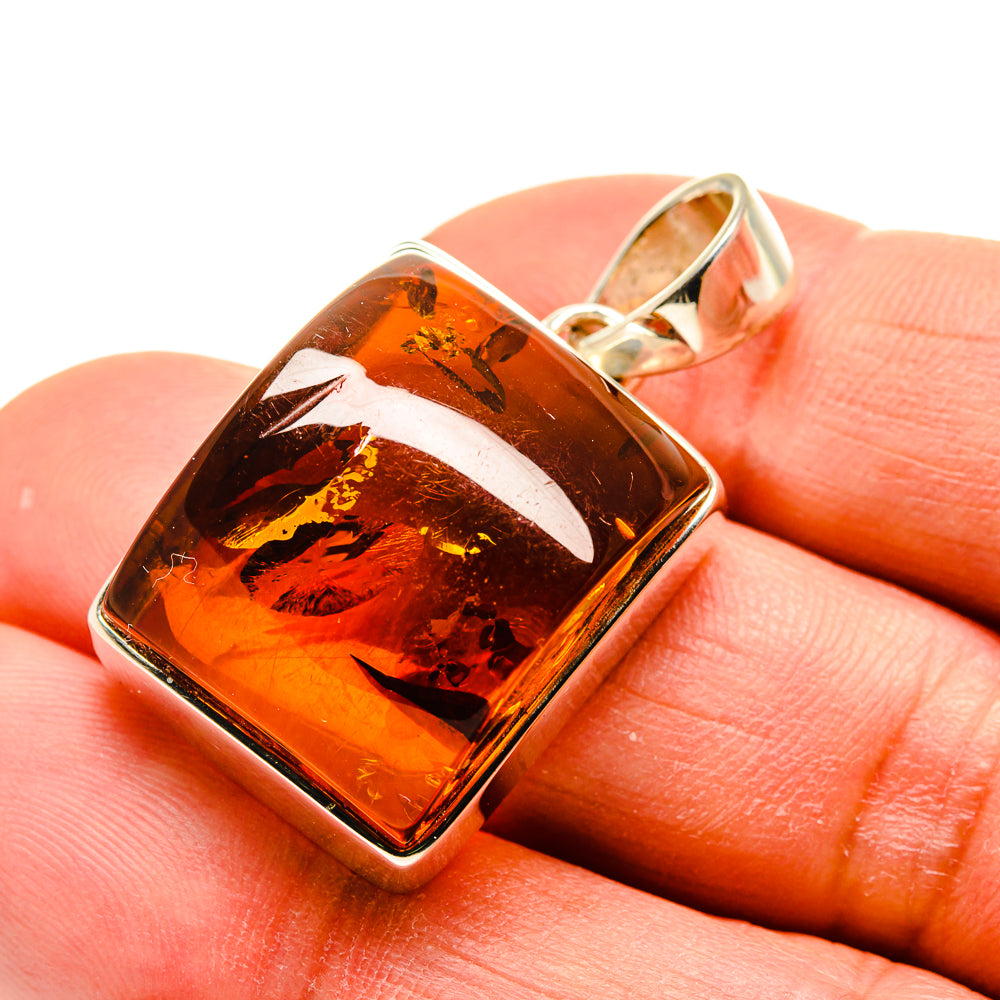 Baltic Amber Pendants handcrafted by Anasilvercos - PD754925