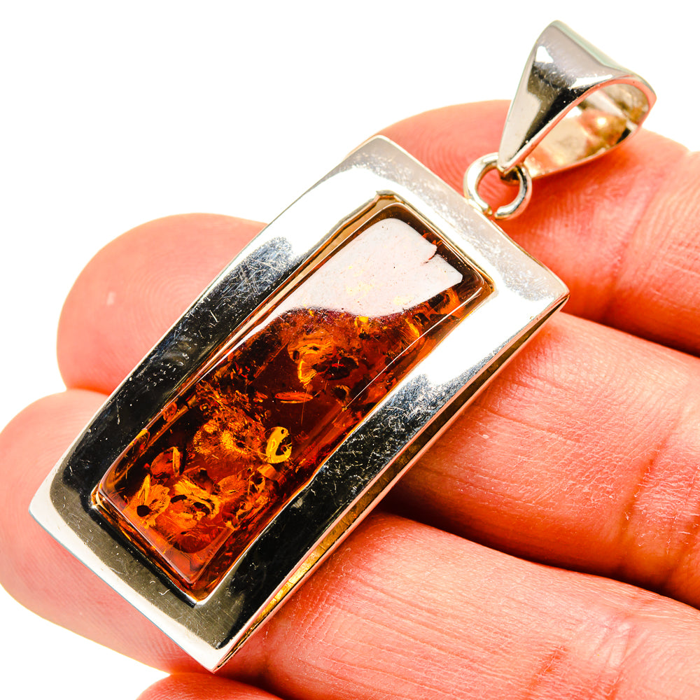 Baltic Amber Pendants handcrafted by Anasilvercos - PD754935