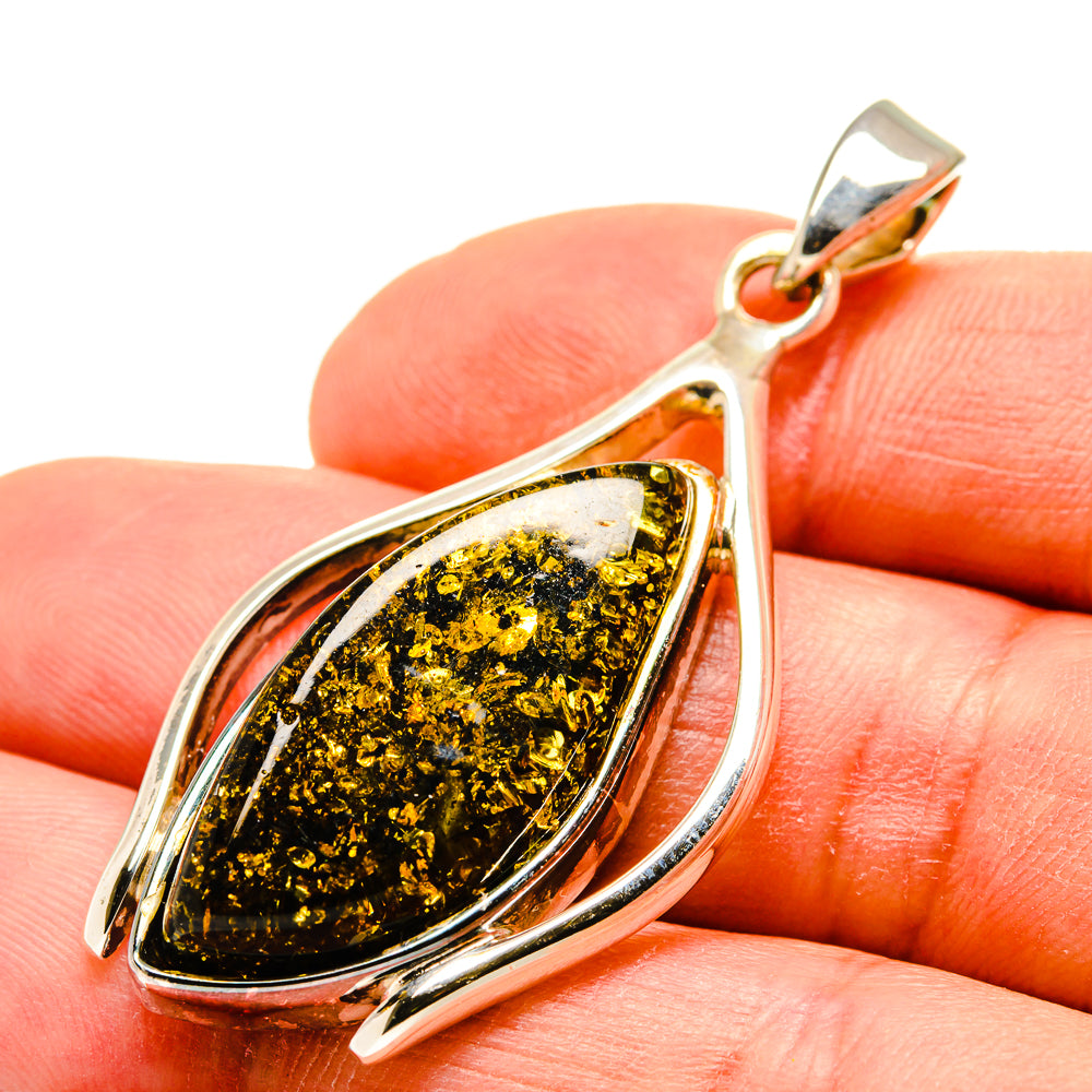 Baltic Amber Pendants handcrafted by Anasilvercos - PD754941