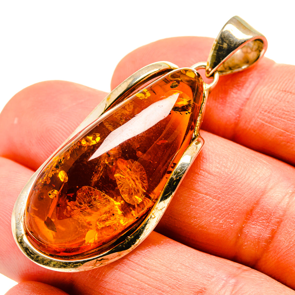 Baltic Amber Pendants handcrafted by Anasilvercos - PD754942