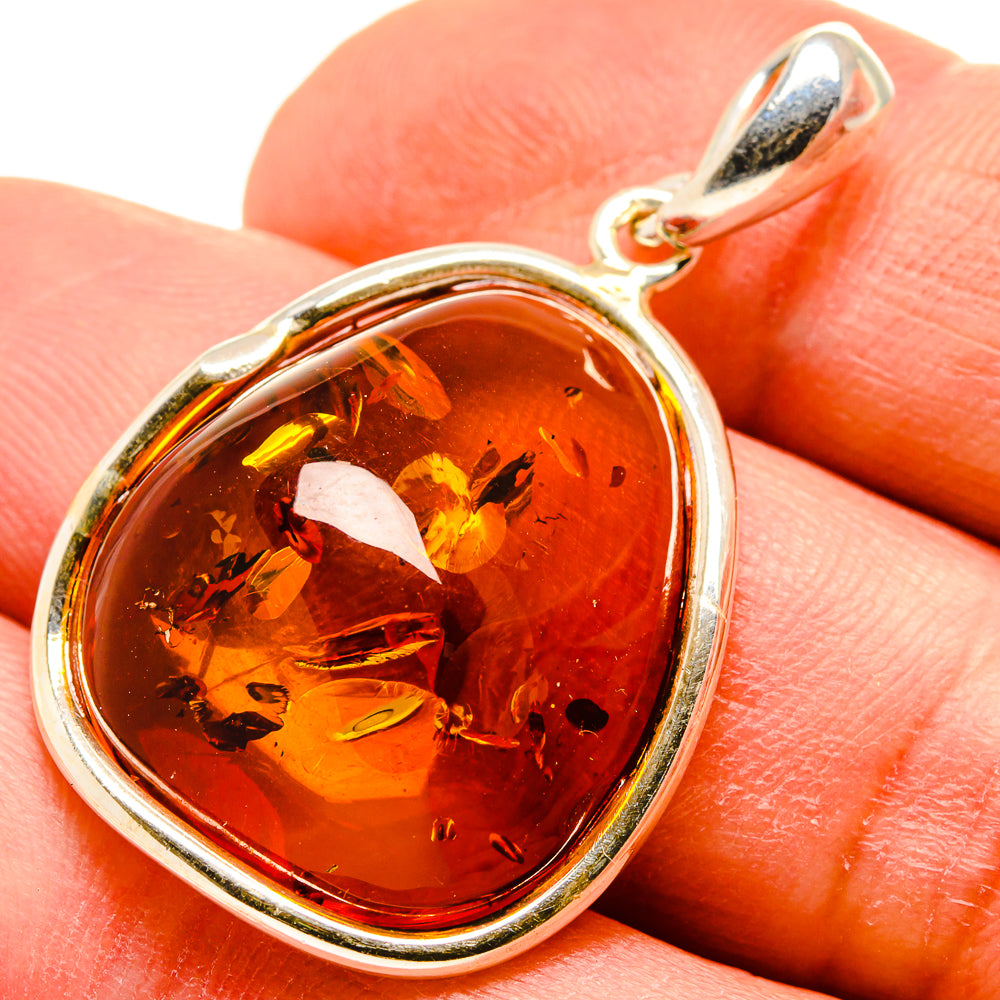 Baltic Amber Pendants handcrafted by Anasilvercos - PD754949