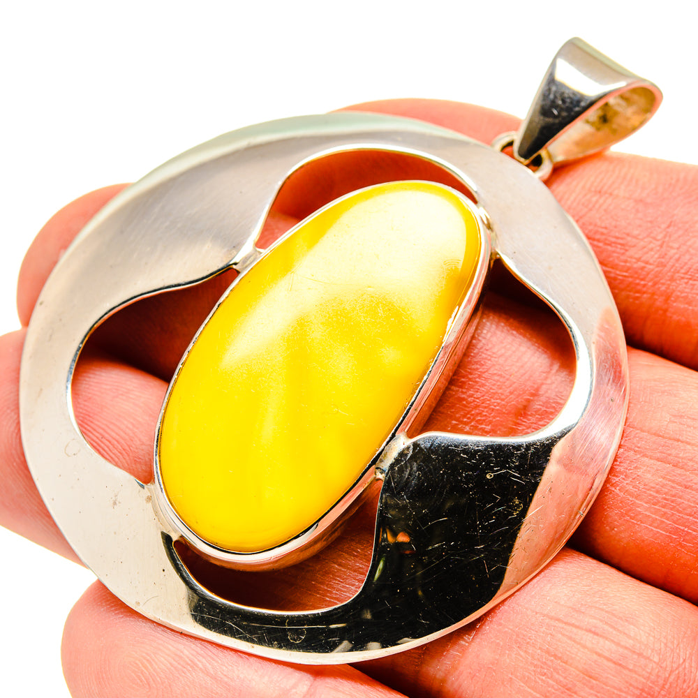 Baltic Amber Pendants handcrafted by Anasilvercos - PD754960
