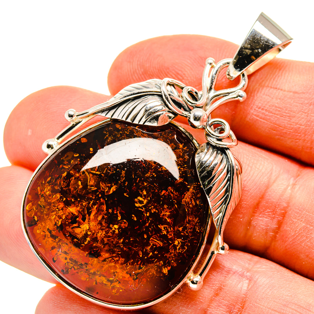 Baltic Amber Pendants handcrafted by Anasilvercos - PD754977