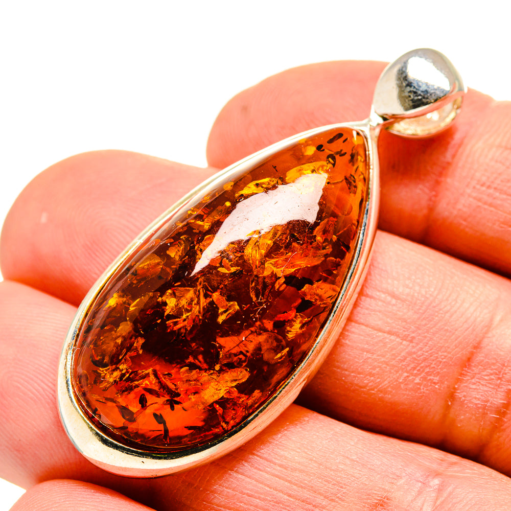 Baltic Amber Pendants handcrafted by Anasilvercos - PD754982