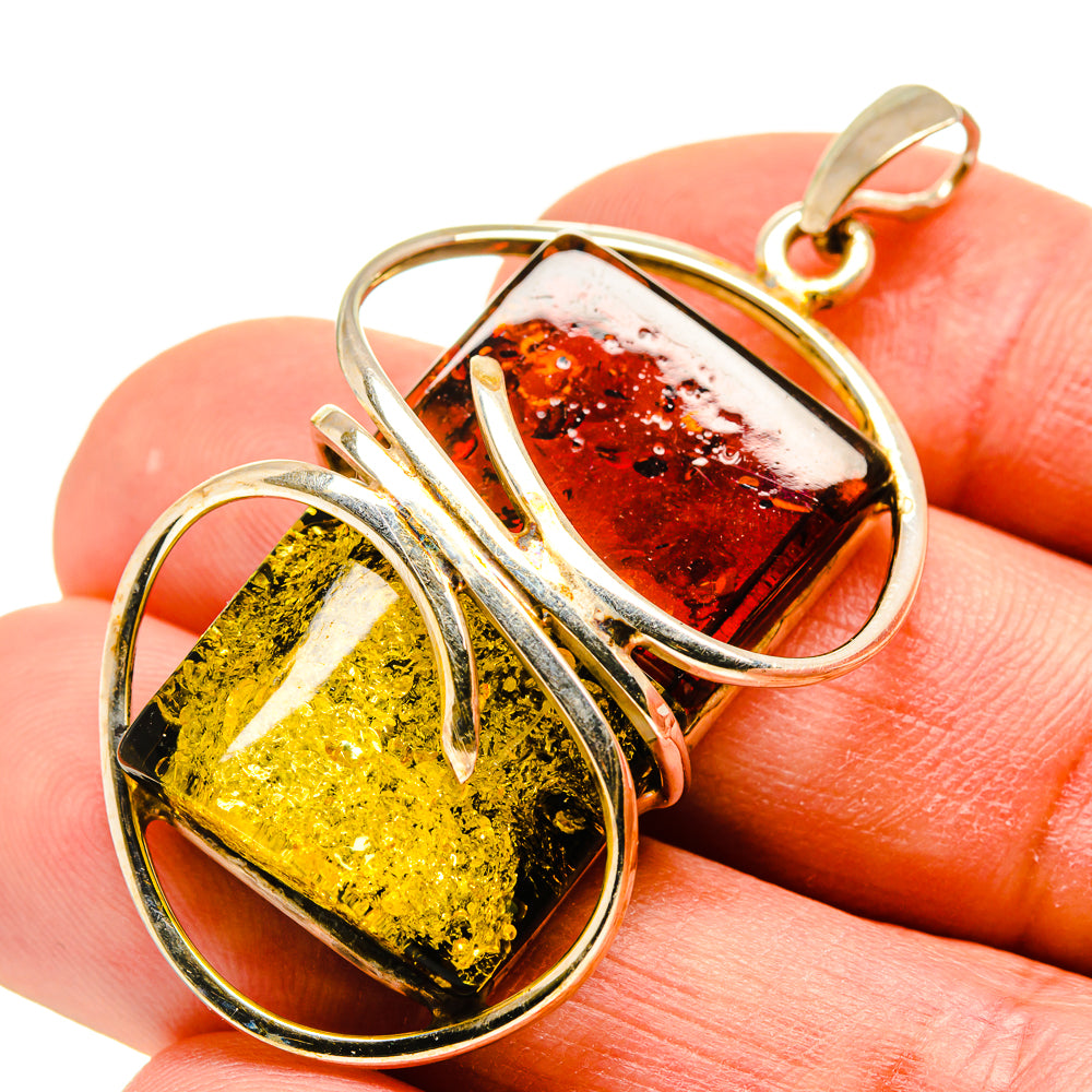 Baltic Amber Pendants handcrafted by Anasilvercos - PD754985