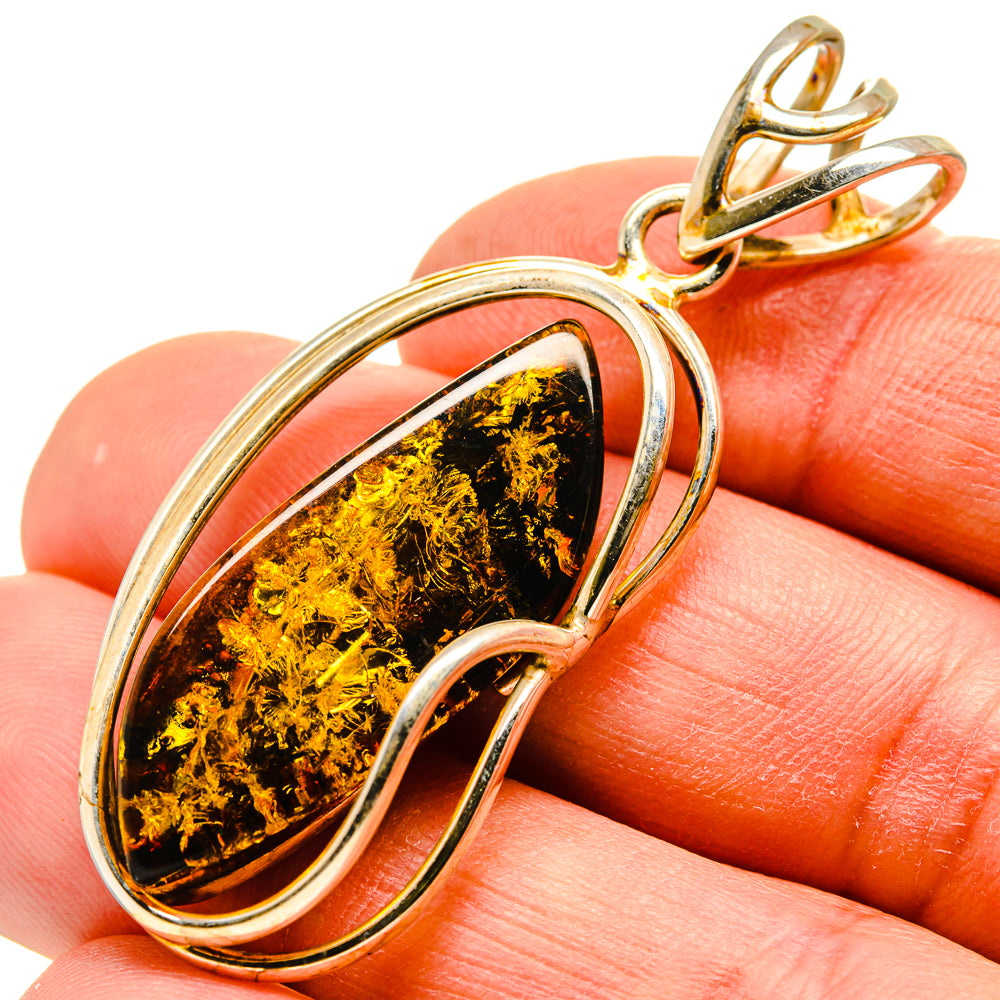 Baltic Amber Pendants handcrafted by Anasilvercos - PD754986