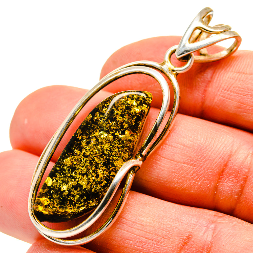 Baltic Amber Pendants handcrafted by Anasilvercos - PD754987