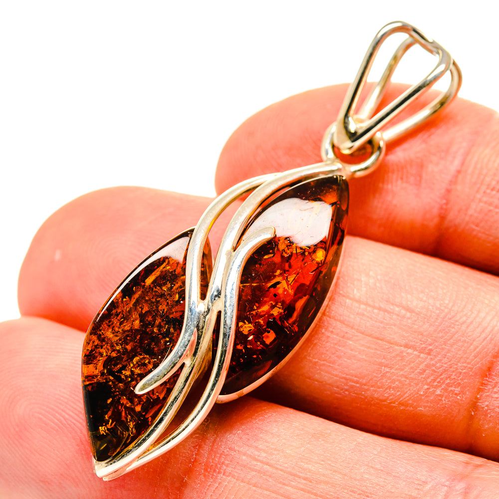 Baltic Amber Pendants handcrafted by Anasilvercos - PD754988
