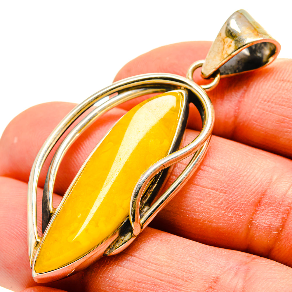 Baltic Amber Pendants handcrafted by Anasilvercos - PD754989