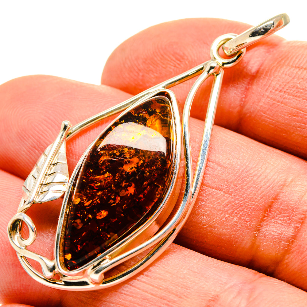 Baltic Amber Pendants handcrafted by Anasilvercos - PD754992