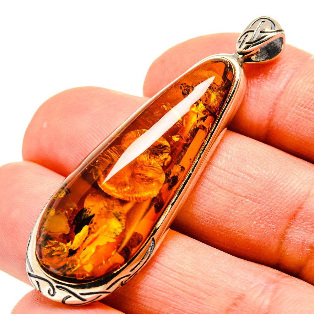 Baltic Amber Pendants handcrafted by Anasilvercos - PD754993