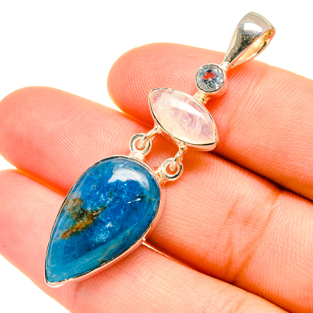 Apatite Pendants handcrafted by Anasilvercos - PD7550