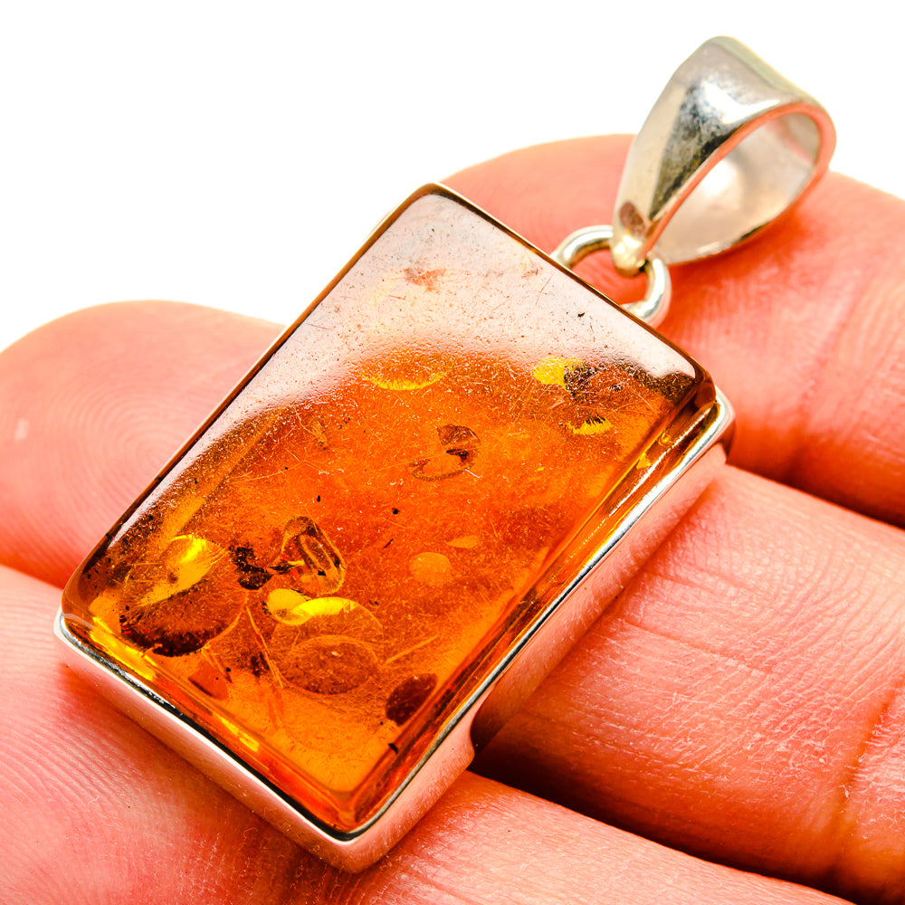 Baltic Amber Pendants handcrafted by Anasilvercos - PD755001