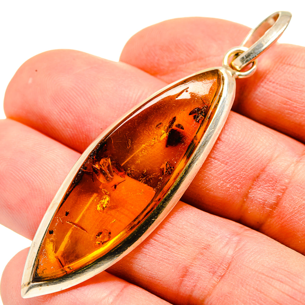 Baltic Amber Pendants handcrafted by Anasilvercos - PD755003