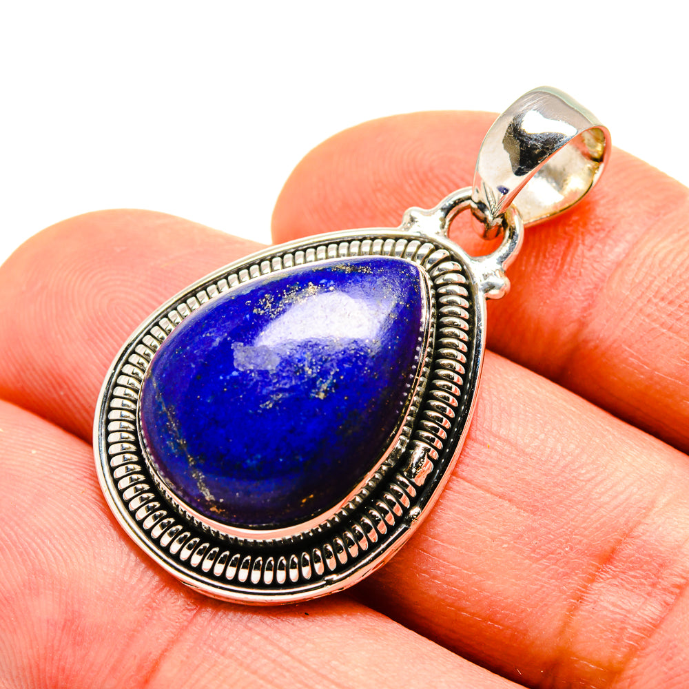 Lapis Lazuli Pendants handcrafted by Anasilvercos - PD755016
