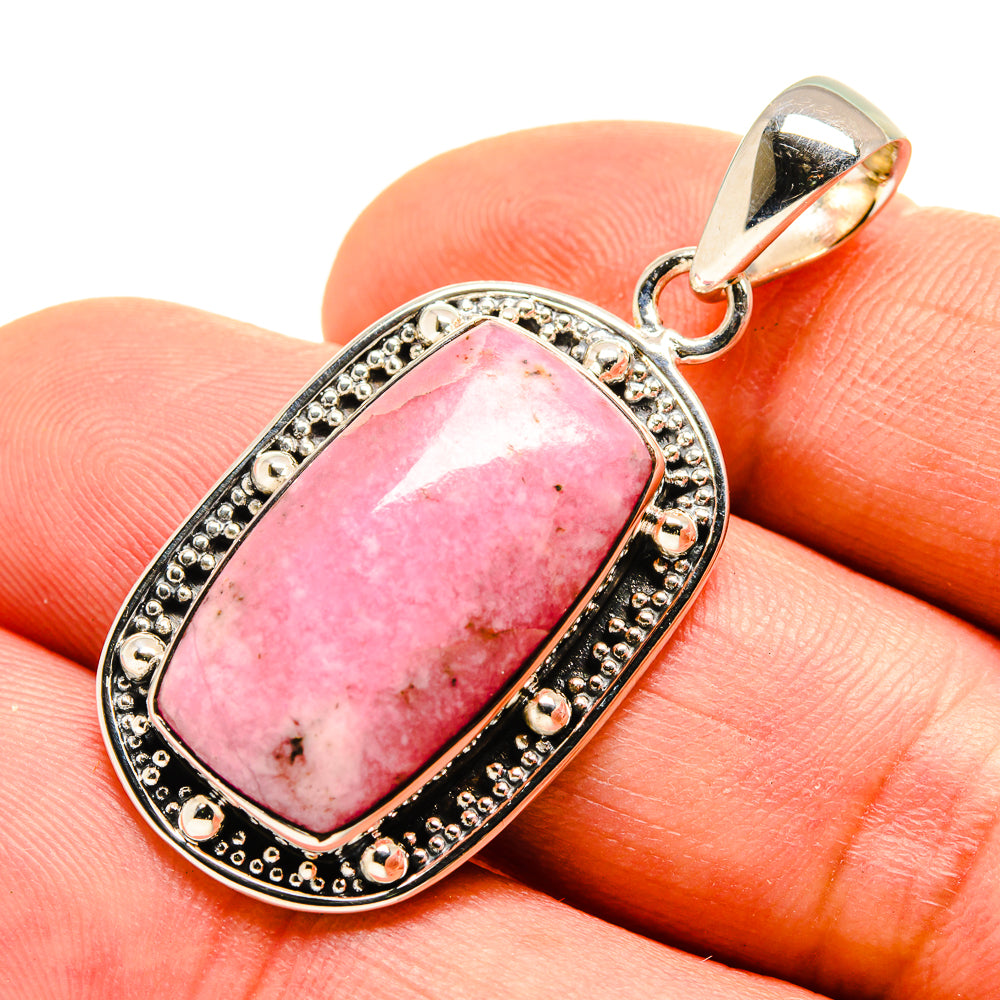Pink Opal Pendants handcrafted by Anasilvercos - PD755023