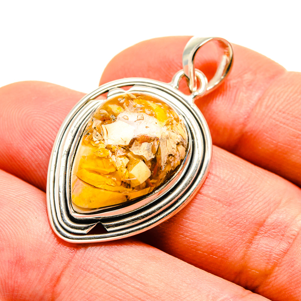 Brecciated Mookaite Pendants handcrafted by Anasilvercos - PD755024