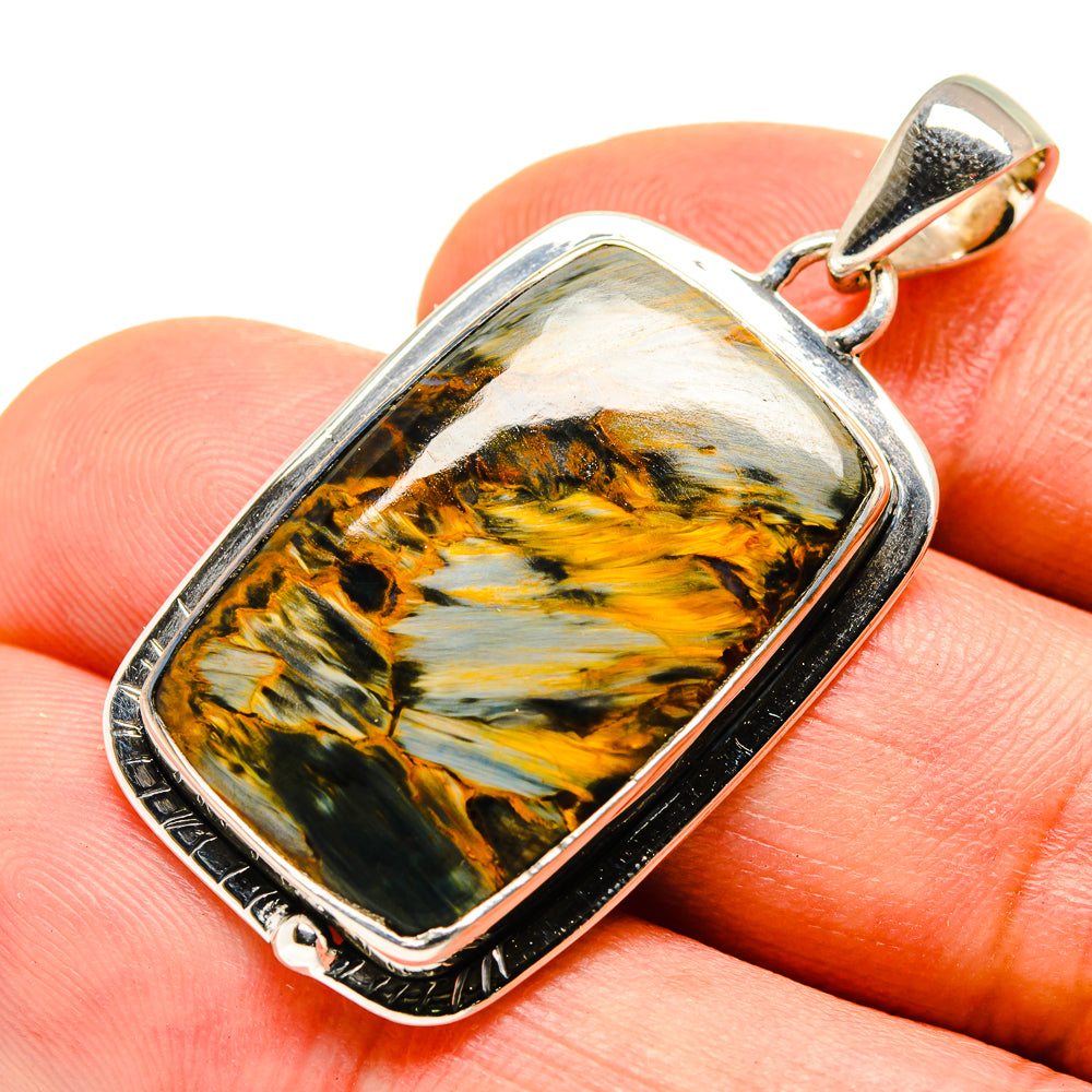 Pietersite Pendants handcrafted by Anasilvercos - PD755044