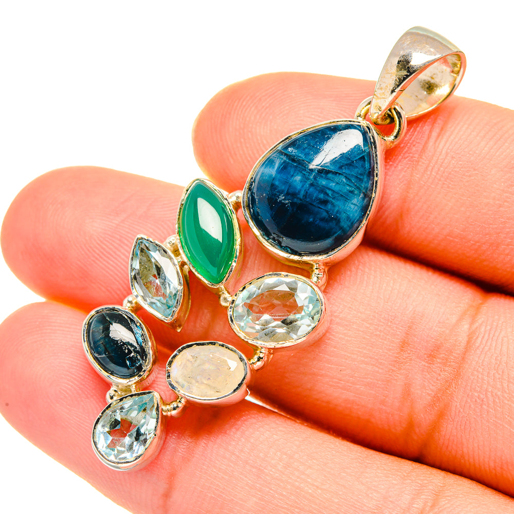 Apatite Pendants handcrafted by Anasilvercos - PD7551