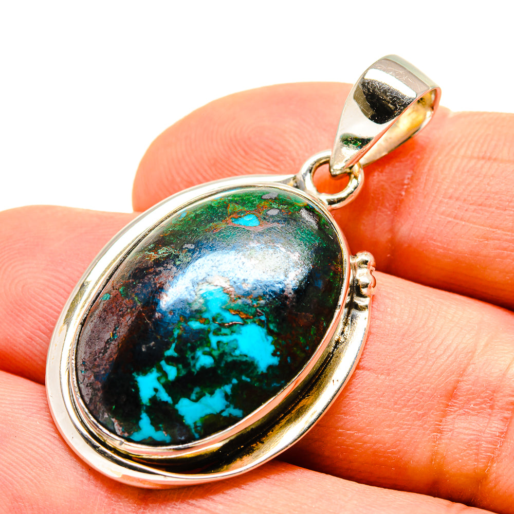 Chrysocolla Pendants handcrafted by Anasilvercos - PD755129