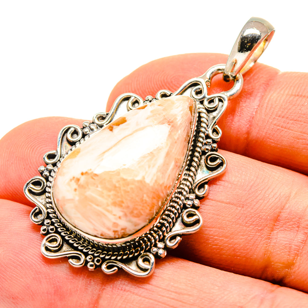 Scolecite Pendants handcrafted by Anasilvercos - PD755136