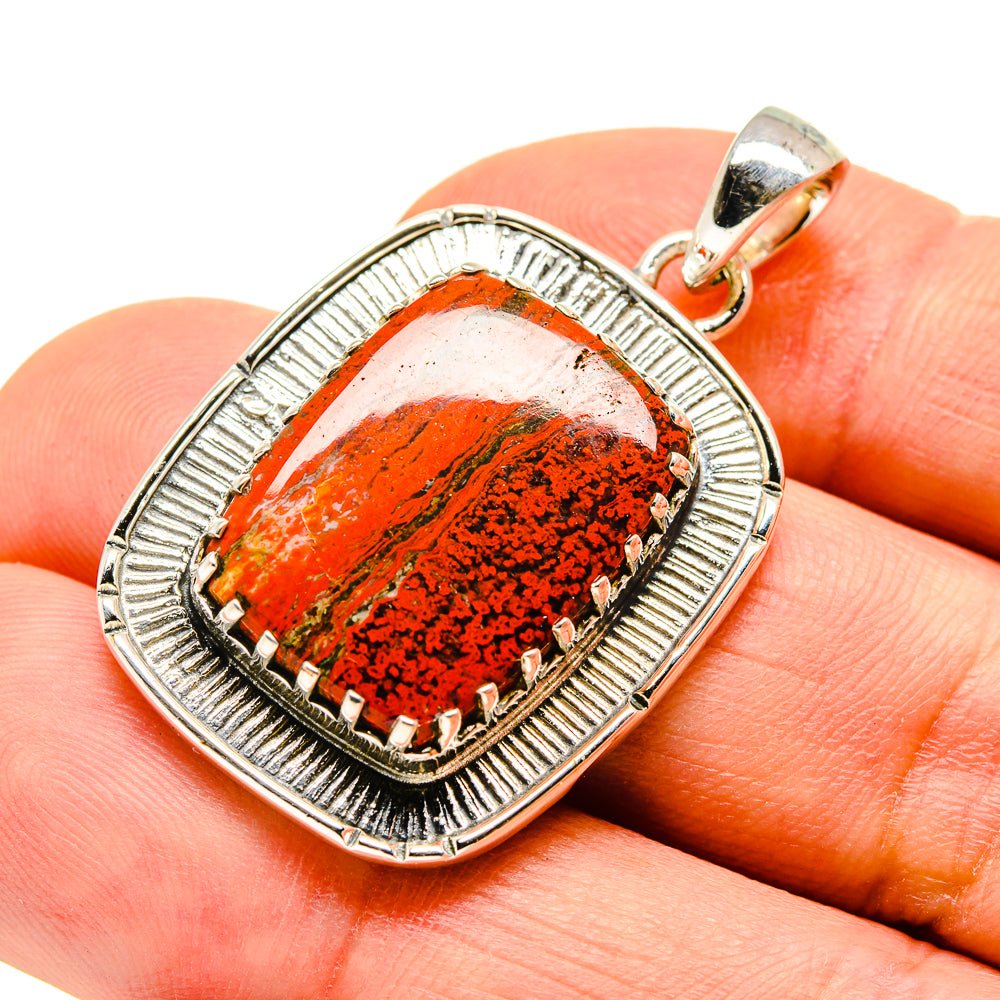 Red Jasper Pendants handcrafted by Anasilvercos - PD755140