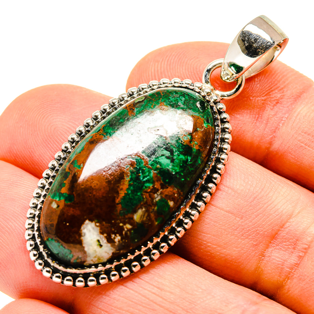 Chrysocolla Pendants handcrafted by Anasilvercos - PD755152