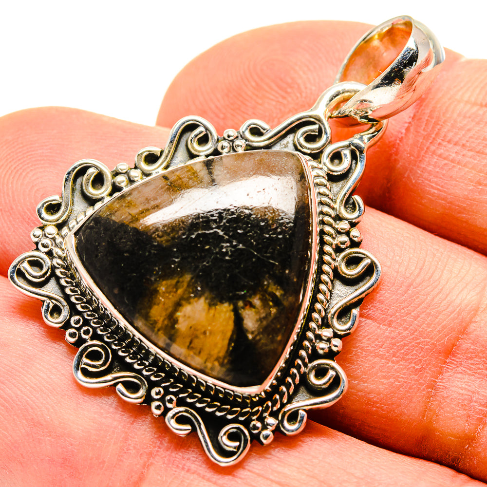 Chiastolite Pendants handcrafted by Anasilvercos - PD755154