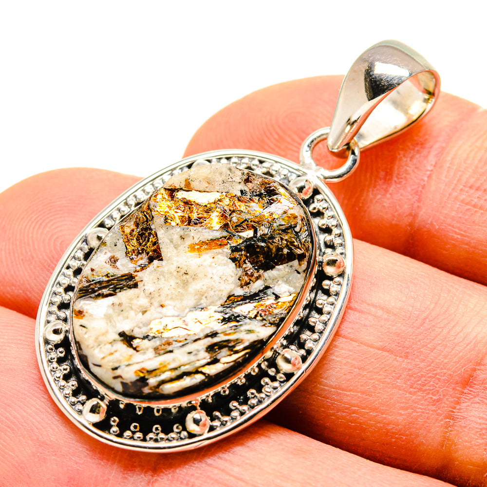 Astrophyllite Pendants handcrafted by Anasilvercos - PD755155
